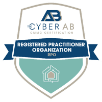 CyberAB Registered Practitioner Organization (RPO) badge